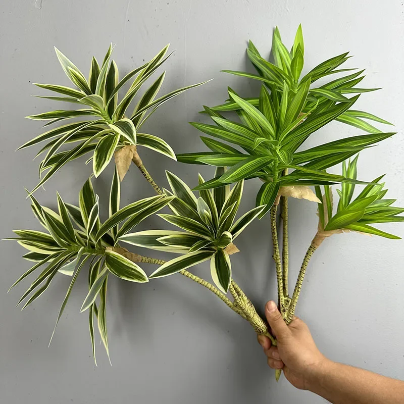 인공 녹색 식물 열대 백합 대나무 꽃 웨딩 장식 시뮬레 - Dracaena Marginata 리뷰 및 가격