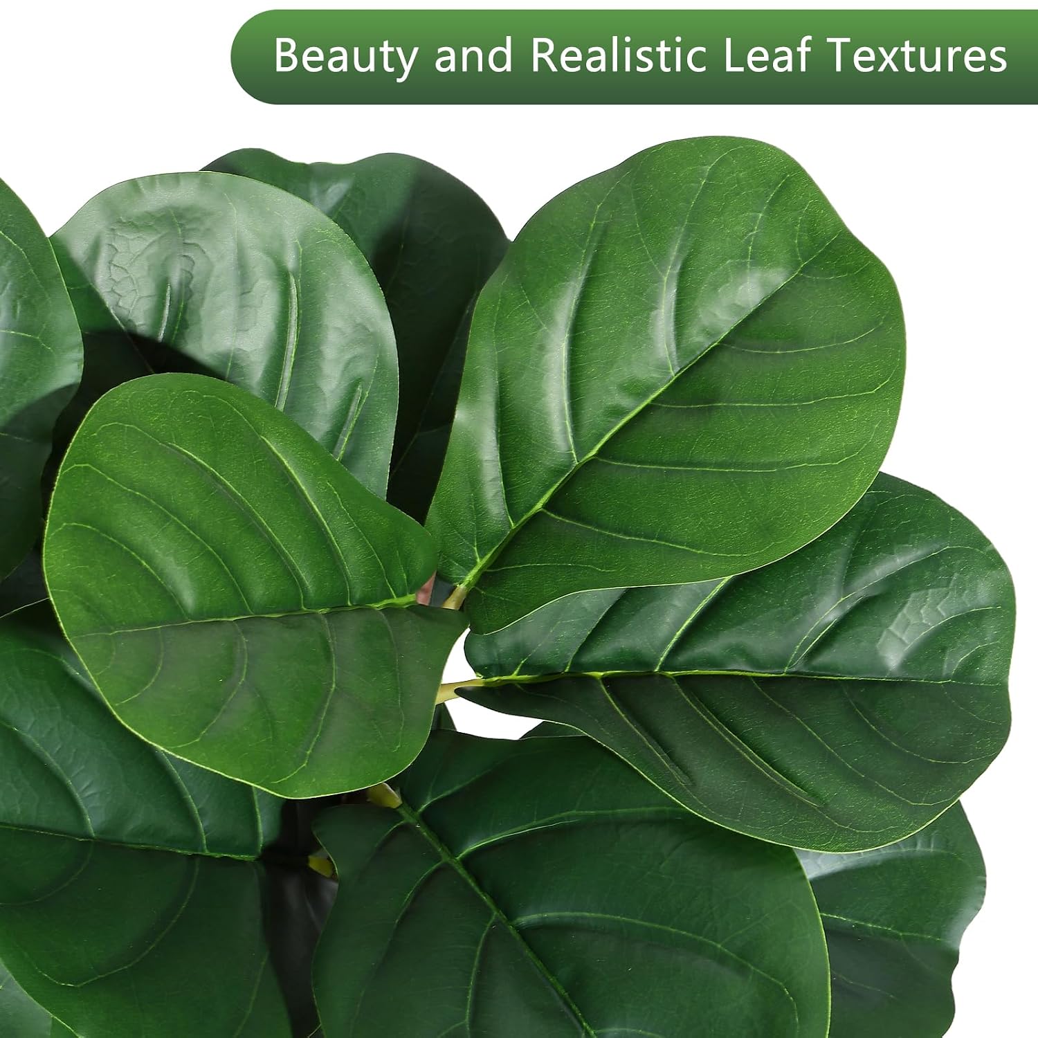 4피트 길이의 인조 피들리프 피규 나무, 48개의 잎이 - Ficus Lyrata Tree 리뷰 및 가격