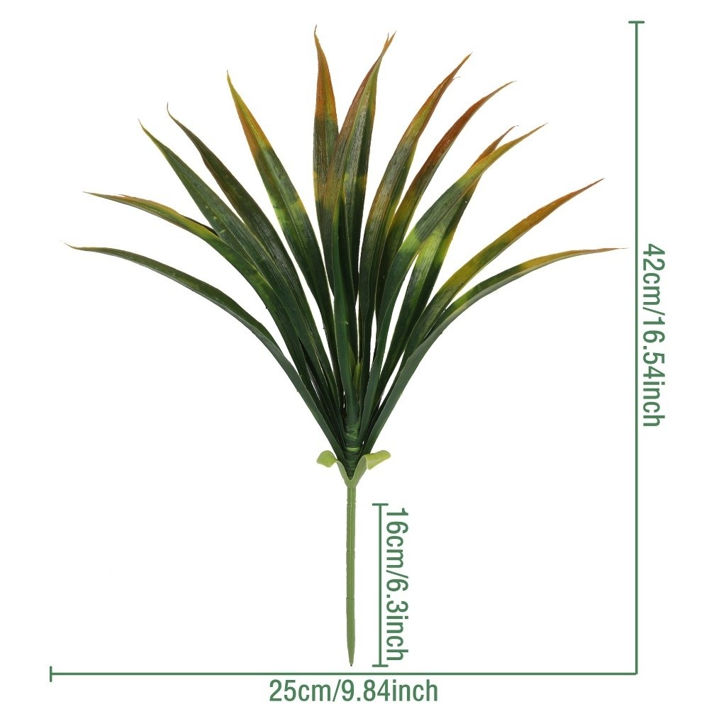 사실적인 42cm 인조 난초 잎 시뮬레이션 DIY 인조 - Dracaena Marginata 리뷰 및 가격